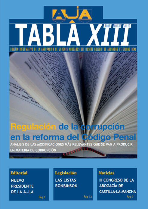 Tabla XIII