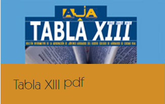 Tabla XIII